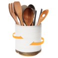 thumbnail image 1 of Soporte para utensilios de cocina DOWAN, giratorio 360°, extra grande, blanco, 1 of 8