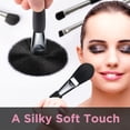 thumbnail image 3 of Set de brochas de maquillaje Brush Master Travel con funda, 5 unidades, color negro, 3 of 7