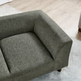thumbnail image 5 of Pet Bed, Pet Sofa with Backrest and Armrests, Modern Rectangular Pet Sofa Suitable for Medium and Large Dogs, Soft Cushion Comfortable Dog Sofa, Dark Grey, 5 of 7