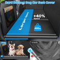 thumbnail image 2 of Funda de asiento de coche para perros URPOWER de piel sintética impermeable para coche, 2 of 7