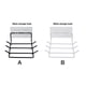 thumbnail image 4 of Ounissouiy Estante de almacenamiento para cucharas, soporte de almacenamiento para colgar de hierro, punzonado gratis, organizador de cocina, Type2 NO2, 4 of 6