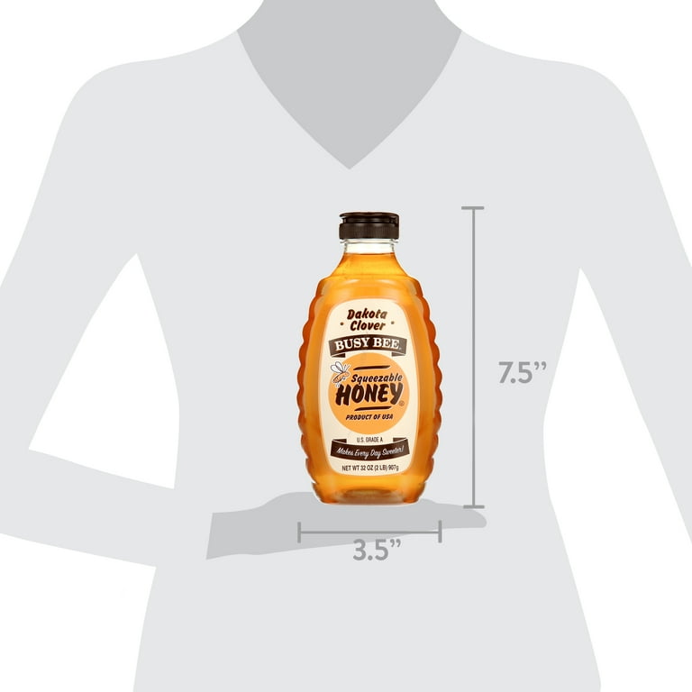 honey商品です Busy Bee, Dakota Clover Honey, 32 oz - Walmart.com
