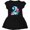 AB-Black, variant on Inktastic Second Birthday Mermaid Girls Toddler Dress
