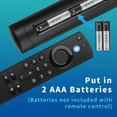 thumbnail image 6 of Alexa Voice Remote for Fire TV Stick/4K/Max/Lite/Cube (3rd Gen), Compatible with Echo Show 15 & 2026 Models, 6 of 9