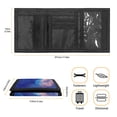 thumbnail image 6 of FUIALDOLG Starry Cloud Trifold Pouch, Stretch Polyester Boys Wallet for Outdoor Sports, Portable Thin Children's Card Wallet for School, 6 of 7