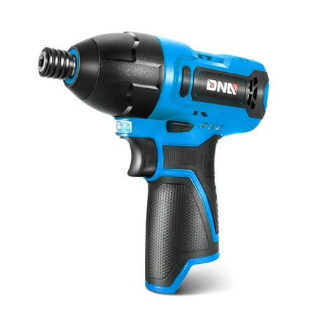

DNA Motoring TOOLS-00161 12V Cordless Impact Screwdriver 1/4” Chuck with LED Work Light & Rotation Switch Blue