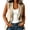 Beige, variant on longantii Summer Blazers for Women Trendy Sleeveless Notch Lapel Blazer Vest Modern Fit Formal Work Suit Button Front Wear with Pockets Brown 3XL