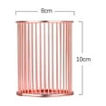 thumbnail image 7 of Uanit Simple Desktop Office Storage Wrought Iron Pen Holder Rose Gold Makeup Brush Pencil Round Pen Office Desk Supplies Organizer Holder Office & Stationery, 7 of 7