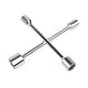 thumbnail image 1 of Lug Wrench 4 vías de la llave cruzada Herramientas de reparación de neumáticos de servicio pesado Tamaños de removolos de tuercas compactos de alta, 1 of 9