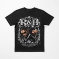 thumbnail image 2 of Usher & Chris Brown The R&B Tour Diamond Vintage Bootleg Rap Graphic T-Shirt, 2 of 4
