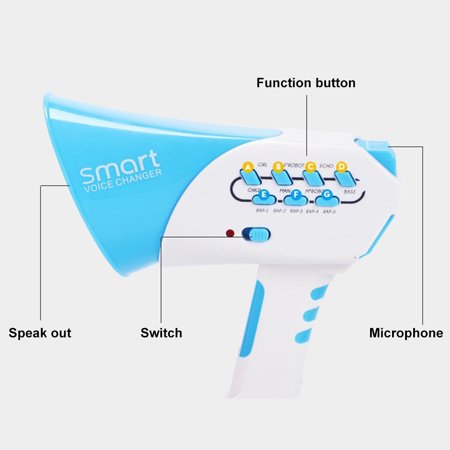 Voice Changing Handheld Loudspeaker Megaphone Voice Changer Megaphone ...