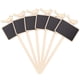 thumbnail image 2 of Planting Labels Blackboard Pure Wooden Eco-friendly Gardening Markers Sign Stake Tags Nursery Potted Herbs Flower Vegetables50PCS He Qiyong unisex, 2 of 2