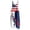 Dark Blue, variant on JULMCOMO American Flag Jumpsuits for Women 1776 Plus Size Cotton Linen Sleeveless Patriotic Overalls Spaghetti Straps Independence Day Wide Leg 4th of July Outfits with Pockets Beige 2XL