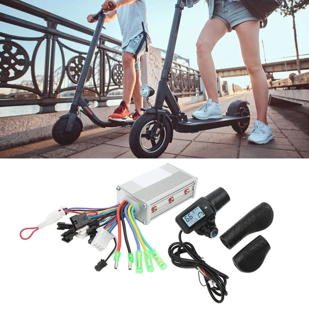 Controlador De Motor Sin Escobillas Para Bicicleta Eléctrica, Scooter, 36V, 48V, 350W, Con Pantalla LCD 805, Empuñadura Del Acelerador