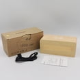thumbnail image 2 of LED digital electronic alarm charging wireless charging digital wooden clock, 2 of 6