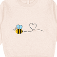 thumbnail image 3 of Inktastic Cute Flying Bumble Bee Toddler Sweatshirt, 3 of 4
