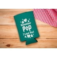thumbnail image 2 of Pop Gifts For Grandpa Remember Pop I Love You 2-Pack Ultra Slim Can Thermocoolers, 2 of 8