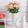 thumbnail image 5 of Simulación de rosas, una sola mano, rosa, decoración del hogar, arreglo floral, simulación de ramo de rosas, 5 of 5