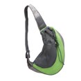 thumbnail image 3 of Billuyoard Bolsa para mascotas de tela neta Hombro para mascotas Bolsa de transporte al aire libre Portador de animales ajustable Suministros para perros verde S Billuyoard PT000207-05, 3 of 6