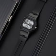 thumbnail image 4 of Reloj digital para hombre con alarma y cronógrafo – Reloj deportivo resistente al agua hasta 50 m para correr y hacer senderismo al aire libre, pantalla LED retroiluminada de fácil lectura, corr, 4 of 6