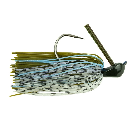 Googan Squad Juicee Jig 3/8 oz 5/0 Blue Craw 1pack