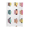 thumbnail image 3 of 60x90 Inch Tablecloth Polyester Square Tablecloth for Home Kitchen Dinner Decor Colorful Cute Owls, 3 of 9