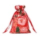 thumbnail image 3 of Juego de bolsas de regalo navideñas de organza, 50 piezas, pequeñas de 10 x 15 cm, grandes de 13 x 1, 3 of 3