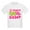 White, variant on CafePress - Biggest Sister Pink Green2 T Shirt - Light T-Shirt Kids XS-XL