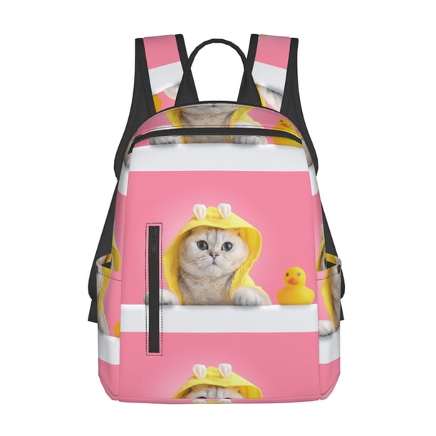 Easygdp A Funny Cat para Easygdp Yak - Mochila Casual Ligera y Resistente para Viaje y Senderismo para Hombres y Mujeres