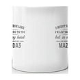 thumbnail image 3 of I'm Driving My MAZDA MAZDA3 Coffee Tea Ceramic Mug Office Work Cup Gift 15 oz, 3 of 3