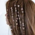 thumbnail image 5 of Accesorios para el cabello XianweiShao Cuentas de rastas de metal en espiral, 5 of 5