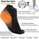 thumbnail image 4 of Calcetines de compresión para correr Ficarrico para hombres y mujeres: los mejores calcetines deportivos invisibles de corte bajo para mejorar la circulación y la recuperación, 4 of 5