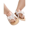 thumbnail image 5 of Seyurigaoka Baby Girl's Butterfly Sandals Summer Soft Soles First Walker Crib Shoes, 5 of 7