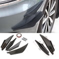 thumbnail image 2 of 4 Pcs Carbon Fiber Front Bumper Lip Splitter Vehicle Body Chin, 2 of 8
