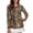 Camo Hunting Tree, variant on Pzuqiu Camo Hunting Tree Workout Tops for Women Size M Breathable Long Sleeve Shirts Quarter Zip Practical Collared Athletic Golf Shirts Personalized for Daily Casual Wear