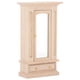 thumbnail image 2 of Armario de madera para casa de muñecas 1:12, muebles para casa de muñecas con espejo, decoración para dormitorio y casa de muñecas, 2 of 8