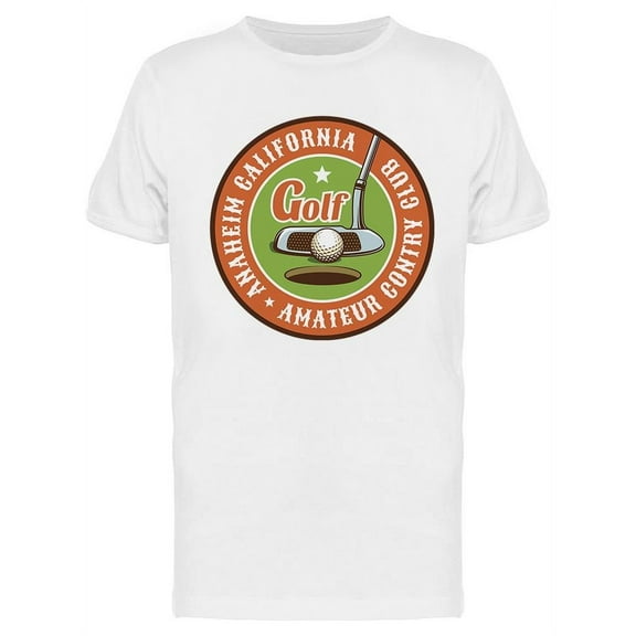 Vintage Putter Stick And Ball T-Shirt Men -Image by Shutterstock, Male Medium
