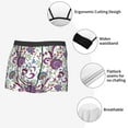 thumbnail image 5 of Wukai Fairy Flower Print Men’s Underwear Breathable Boxer Briefs,&nbsp;Moisture Wicking & Breathable-X-Large, 5 of 7