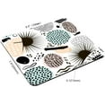 thumbnail image 3 of Rectangle Mouse Pad Palm Branch Trendy,Monstera Leaf Premium-Textured Mouse Mat Design,Washable Mousepads Lycra Cloth,Non-Slip Rubber Base Computer Mousepad Personalized for Wireless Mouse, 3 of 5