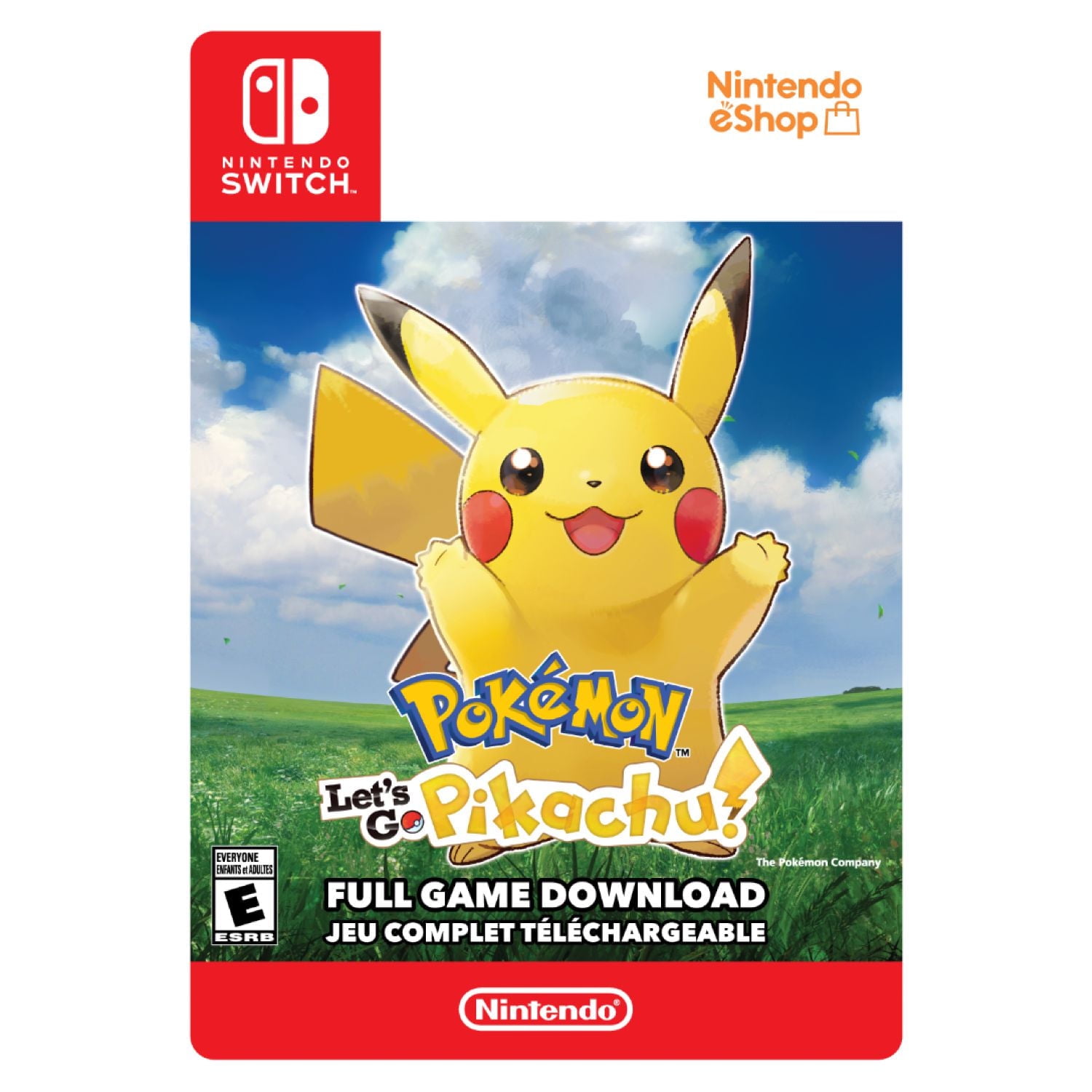 Nintendo Switch Pokémon: Let's Go, Pikachu! 79.99 (Digital