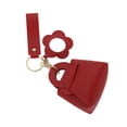 thumbnail image 6 of Unique Bargains 1 Pc Handbag Charms Keychains Flower Mirror Bag Accessories Red, 6 of 6
