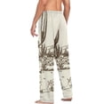 thumbnail image 6 of Wild West Desert Cowboy Ghost Pajama Pants, Men's Lounge Pants Light with Drawstring and Pockets, Christmas New Year Birthday Father's Day Gifts, Small, 6 of 7