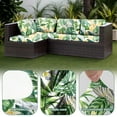thumbnail image 3 of Eurhowing Stretch Couch Cushion Covers 2-Pack, Floral Print Non-Slip Sofa Cushion Slipcovers, Indoor Outdoor Patio Sofa Seat Furniture Protectors, 3 of 9