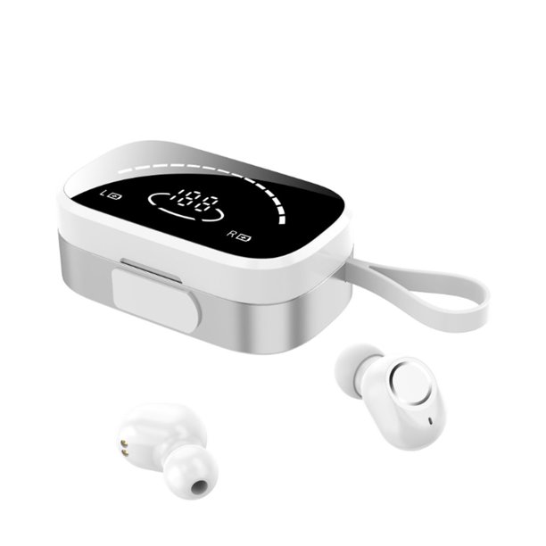 In ear Headset TWS Earbuds Wireless Earphone HD Mirror Mic Bluetooth Headphone