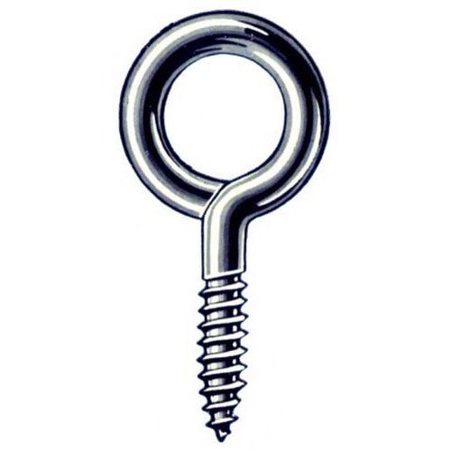 20.88" Stainless Steel Screw Eyes [Set of 20] Length Size 15/8