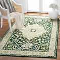 thumbnail image 2 of SAFAVIEH Aspen Coco Southwestern Wool Area Rug, Green/Ivory, 4' x 6', 2 of 8