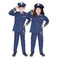 thumbnail image 1 of Police Officer Costume for Kids, Medium Size, Partyholic, 1 of 4