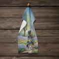 thumbnail image 4 of Bluetick Coonhound Spring Path Kitchen Towel, 4 of 5