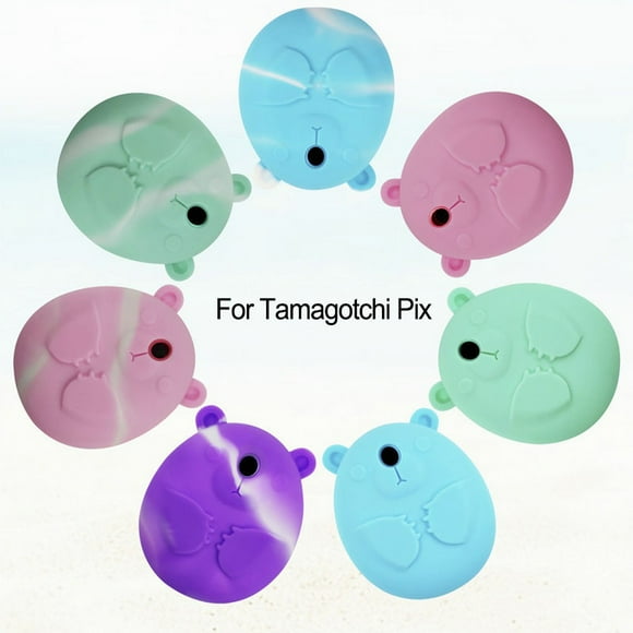 Funda de Silicona para Mascota Digital Virtual para Tamagotchi Pix con Correa para la Mano