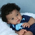thumbnail image 2 of Dayoff kids 18" Reborn Baby Doll, Lifelike Baby doll For Kids Age 3+(No Accessories), 2 of 6